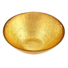 AURA 6" Gilded Glass Soup Bowl