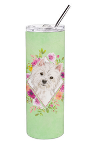 213-CK4110TBL20 Dog Breed 20 oz Skinny Tumbler (Dog Breed: West Highland White Terrier)