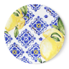 Amalfi Coast Melamine Dinner Plate / Set of 4