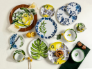 Amalfi Coast Melamine Dinner Plate / Set of 4