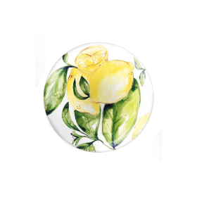 Citrus Melamine Dessert Plate / Set of 4 (size: Dessert plate-6.7")