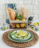 Citrus Melamine Dessert Plate / Set of 4