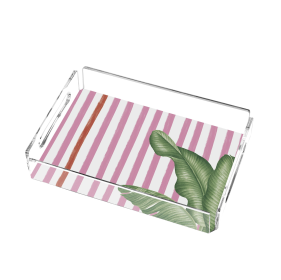 Miami Pink Beach Tray (size: small)