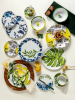 Santorini Cruise Melamine Dessert Plate / Set of 4