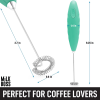 Milk Boss Milk Frother - Double Grip (Batteries Included)