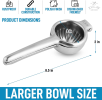 Heavy Duty Stainless Steel Lemon Squeezer