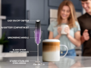 Milk Frother With Holster Stand