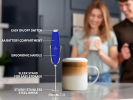 Milk Frother With Holster Stand