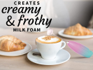 Milk Frother with Batteries Included