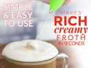 Milk Boss Milk Frother With Stand
