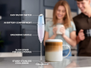 Milk Boss Milk Frother With Stand