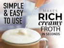 Milk Frother With Holster Stand