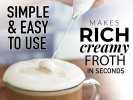 Milk Frother With Holster Stand