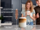 Milk Frother With Holster Stand
