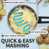 Silicone-Coated Potato Masher