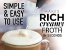Milk Boss Milk Frother With Stand
