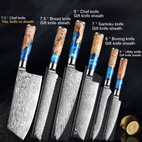 Kitchen Chef’s Knife Set (Option: 6 piece set)