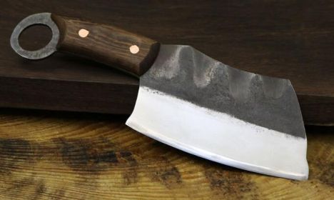 Kitchen Chinese Butcher Knife (Option: B)