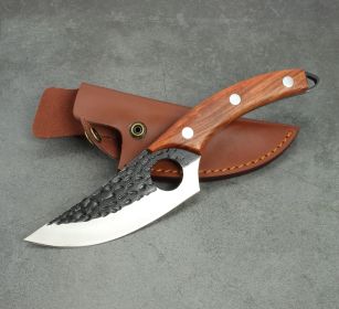 Boning Forged Knife (Option: BoningKnife LeatherCaseL)
