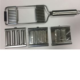Vegetable And Fruit Slicer Stainless Steel Peeler (Option: 3 sets tools)