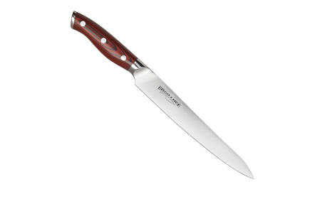 Crimson  Carving knife - Red G10 Handle (size: 8")