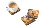 Lakeland Terrier Fall Foam Coasters