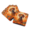 Rhodesian Ridgeback Fall Foam Coasters
