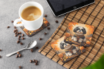 Shih Tzu Fall Foam Coasters