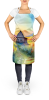 Montana Bitterroot in Watercolor Apron