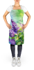 New Hampshire Purple Lilac in Watercolor Apron