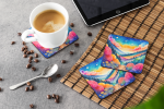 Colorful Brunia Foam Coasters