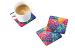 Colorful Hydrangeas Foam Coasters