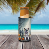 English Bulldog Spooky Halloween Hugger for Ultra Slim Cans