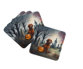 Irish Setter Spooky Halloween Foam Coasters