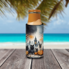 Keeshond Spooky Halloween Hugger for Ultra Slim Cans