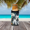 Westie Spooky Halloween Hugger for Ultra Slim Cans