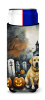 Yellow Labrador Retriever Spooky Halloween Hugger for Ultra Slim Cans