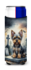 Yorkshire Terrier Spooky Halloween Hugger for Ultra Slim Cans
