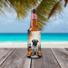 Fawn Pug Spooky Halloween Hugger for Ultra Slim Cans