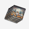 Pomeranian Spooky Halloween Foam Coasters