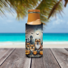 Pomeranian Spooky Halloween Hugger for Ultra Slim Cans