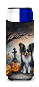 Papillon Spooky Halloween Hugger for Ultra Slim Cans (Color: 194030774656)