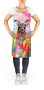 Doberman Pinscher Hippie Dawg Apron