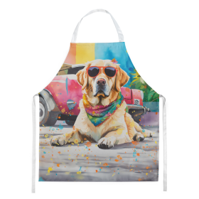 Yellow Labrador Hippie Dawg Apron (Color: DAC2530)