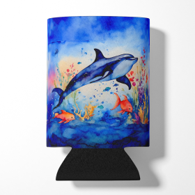 Dolphin Can or Bottle Hugger (Color: 198453404541)