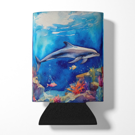 Dolphin Can or Bottle Hugger (Color: 198453404558)