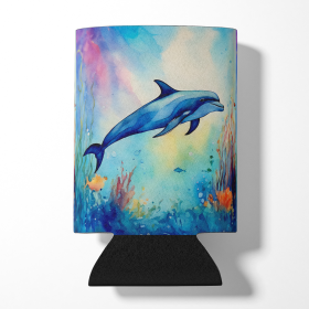 Dolphin Can or Bottle Hugger (Color: 198453404565)