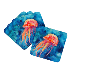 Jellyfish Foam Coasters (Color: 198453024107)