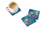 Koi Fish Foam Coasters