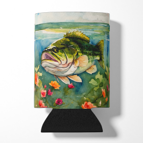 Largemouth Bass Can or Bottle Hugger (Color: 198453404725)